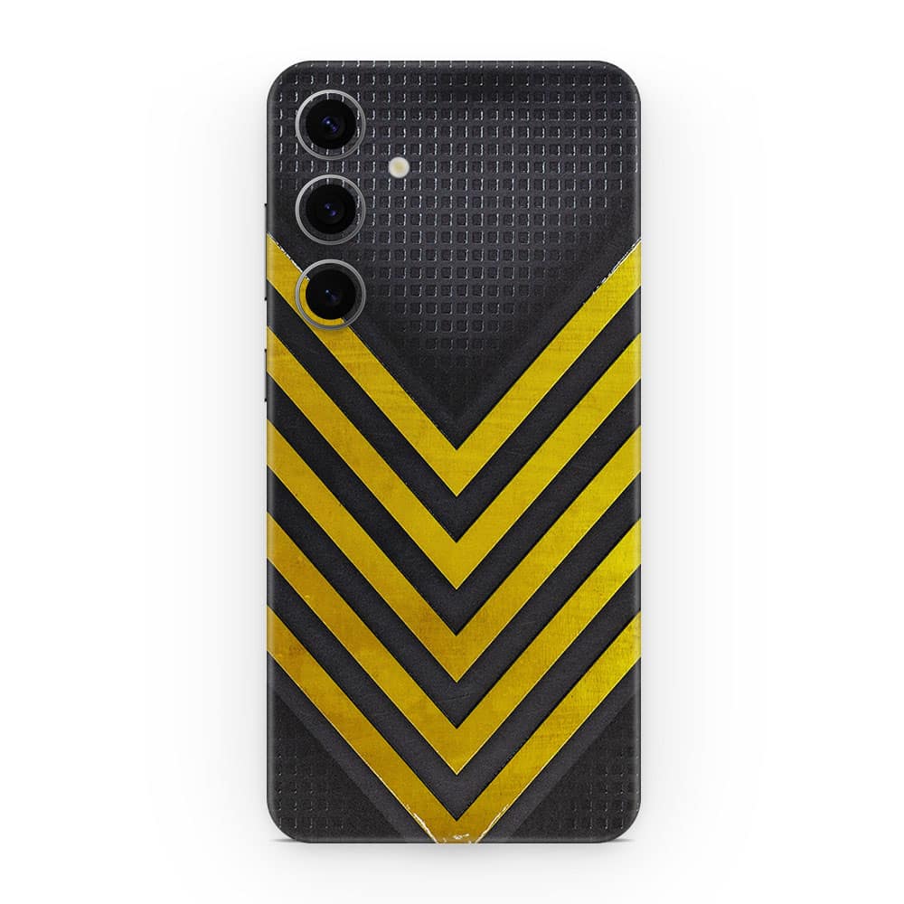 Galaxy s24 plus arrows yellow 3d skin wrapitskin
