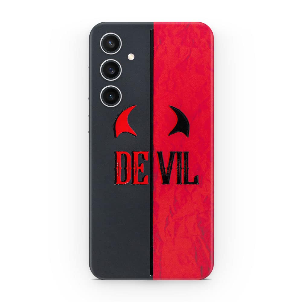 Galaxy s23 fe devil 3d skin wrapitskin