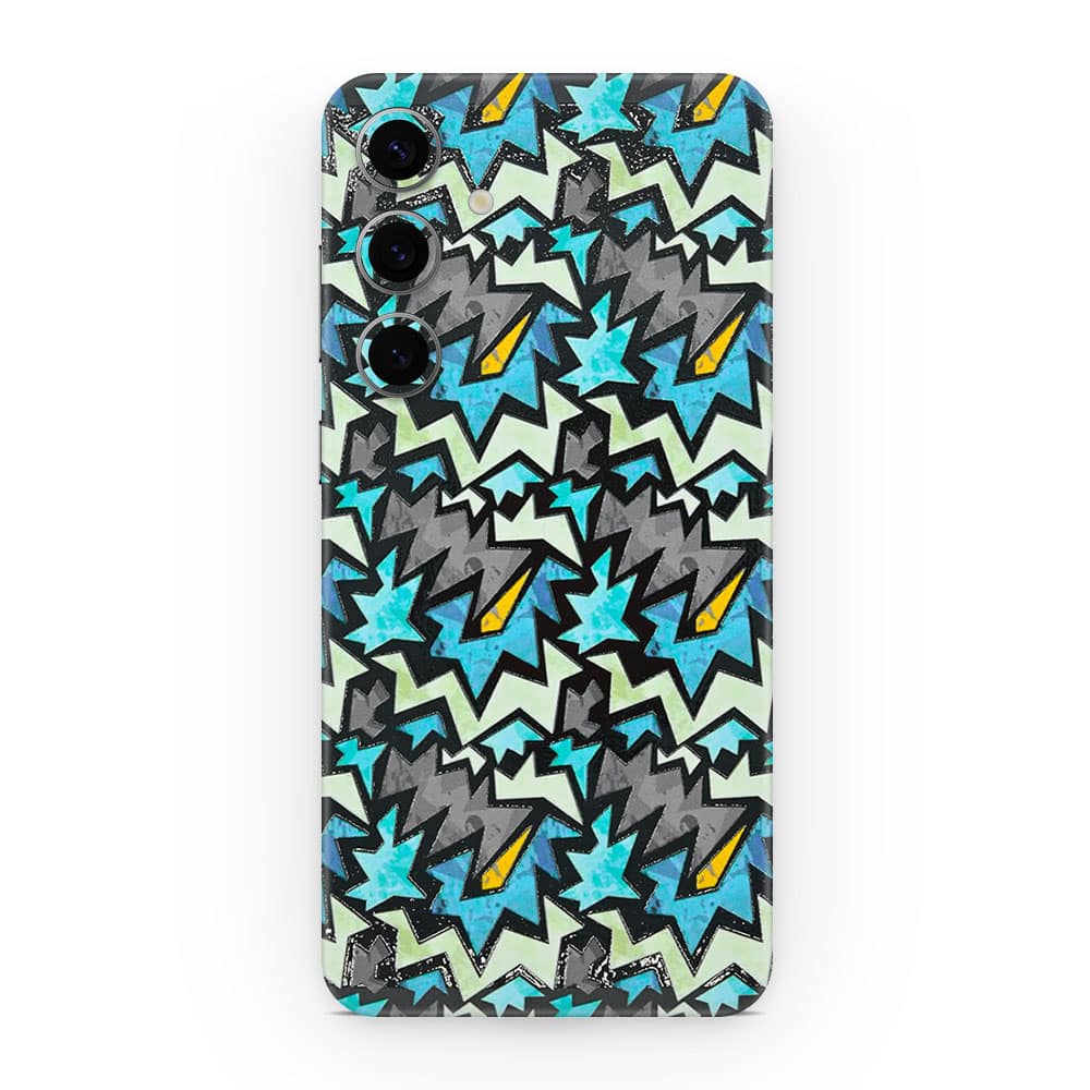 Galaxy s24 plus graffiti harmony 3d skin wrapitskin