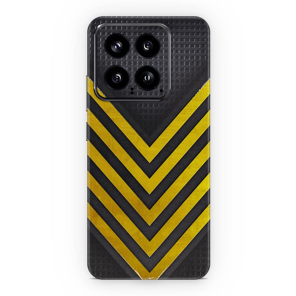 Xiaomi 14 5g arrows yellow 3d skin wrapitskin