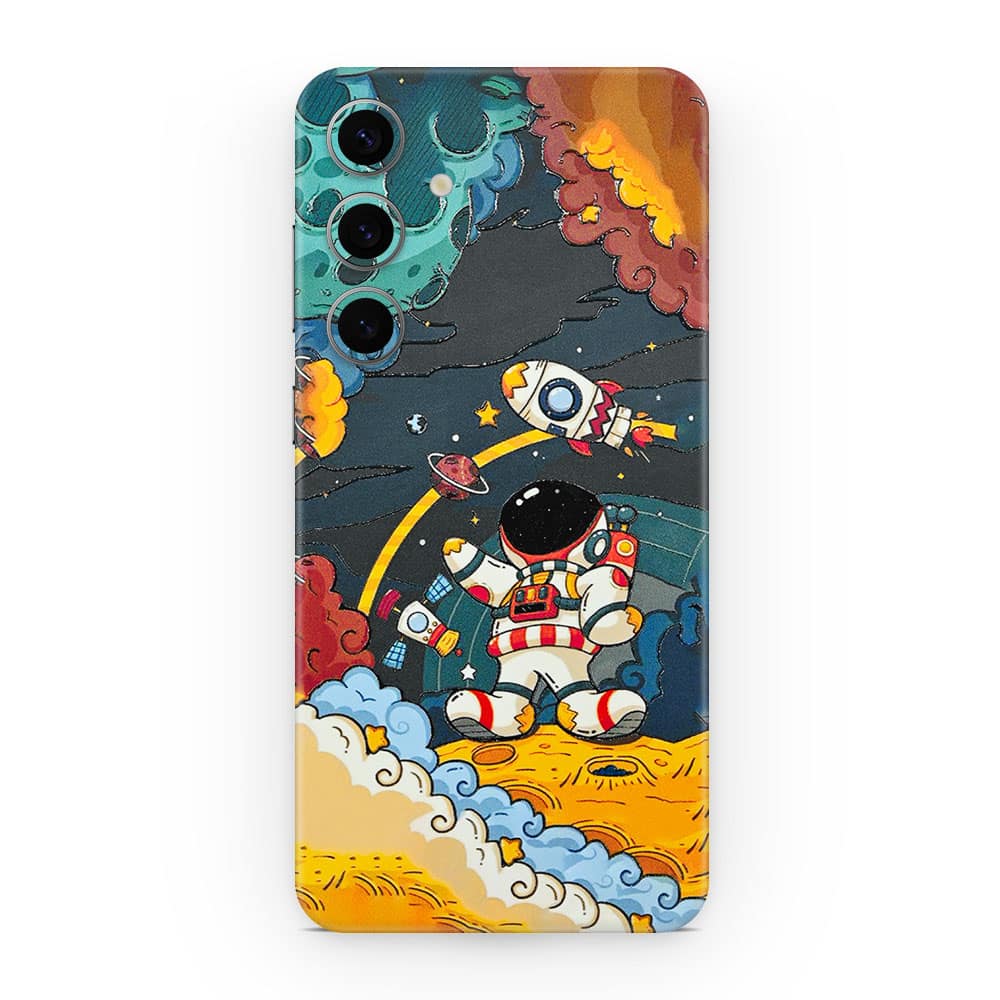 Galaxy s24 flight planet 3d skin wrapitskin