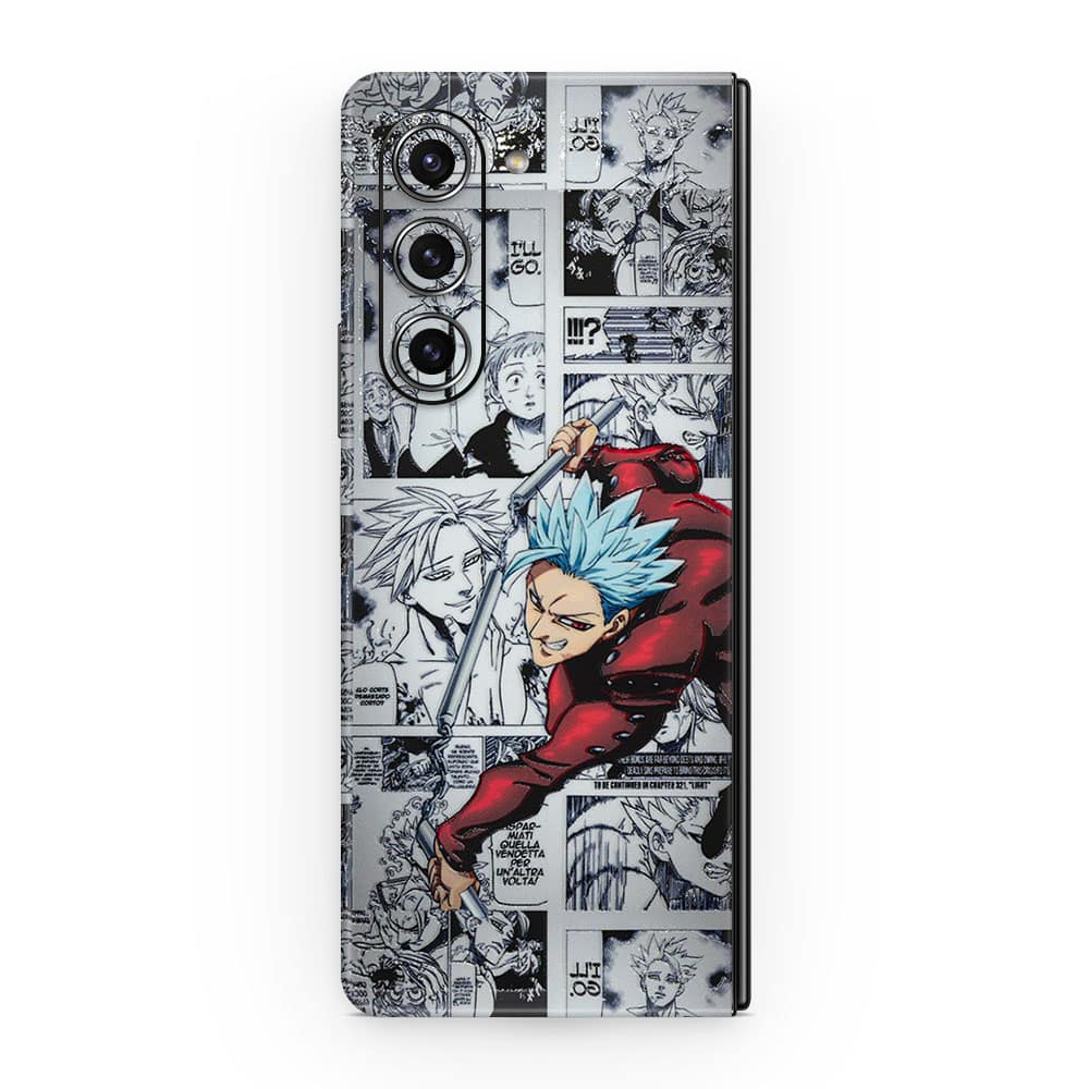 Galaxy z fold 5 ban sds 3d skin wrapitskin