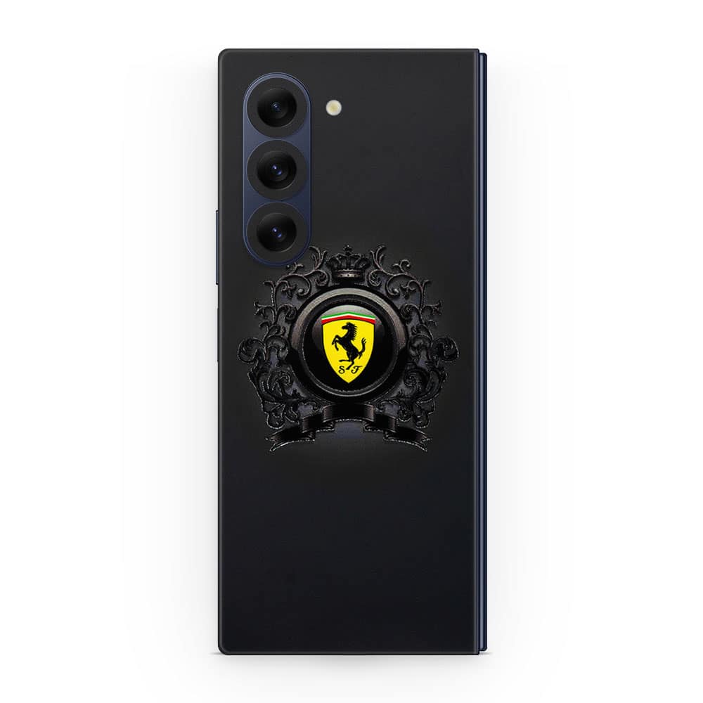Galaxy z fold 6 ferrari 3d skin wrapitskin