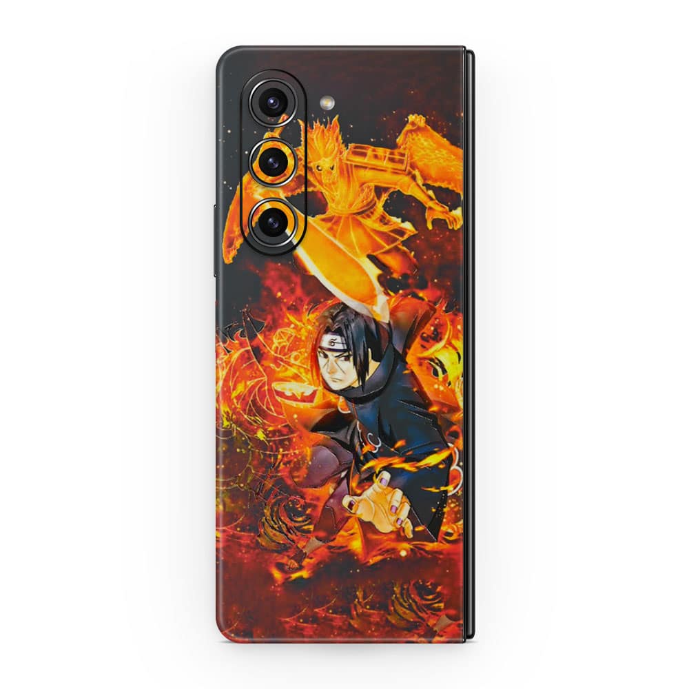 Galaxy z fold 5 itachi 3d skin wrapitskin
