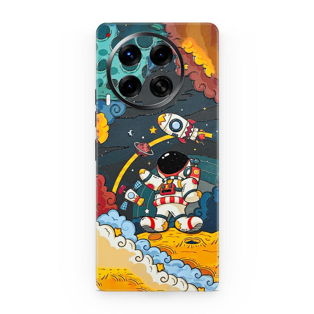 Tecno camon 30 4g flight planet 3d skin wrapitskin