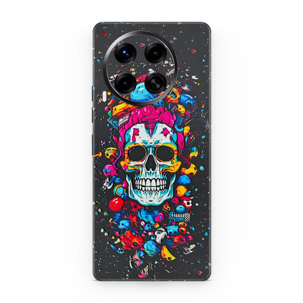 Tecno camon 30 4g skull 3d skin wrapitskin
