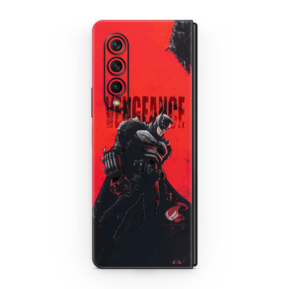 Galaxy z fold 3 batman’s vengeancer 3d skin wrapitskin