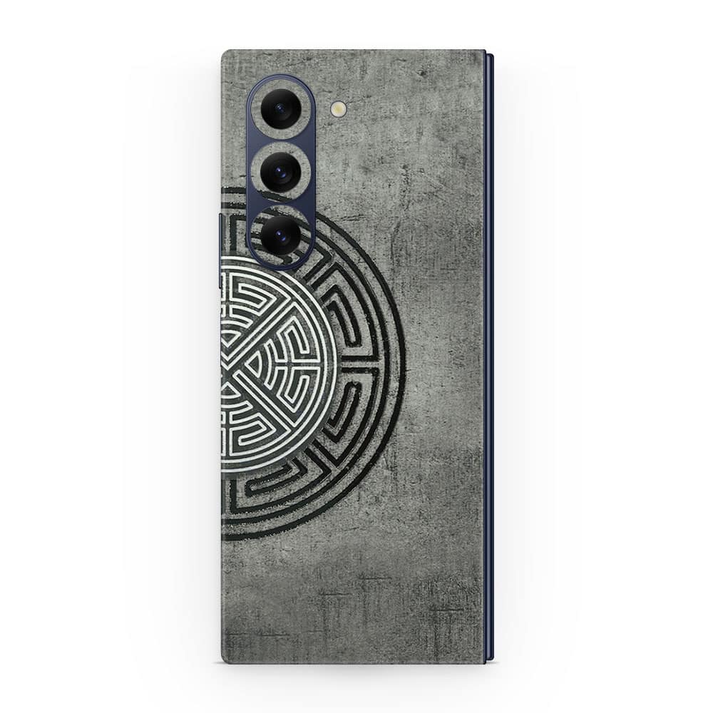 Galaxy z fold 6 the maze 3d skin wrapitskin