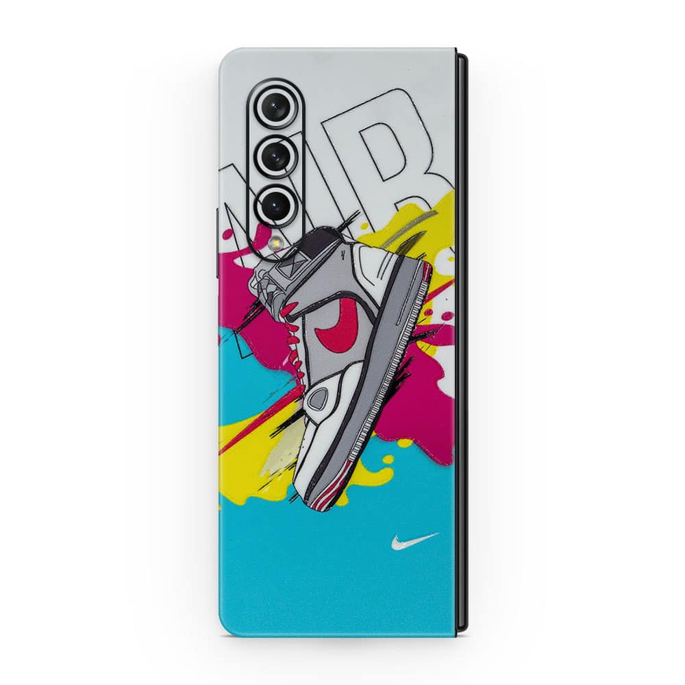 Galaxy z fold 3 nike air 3d skin wrapitskin