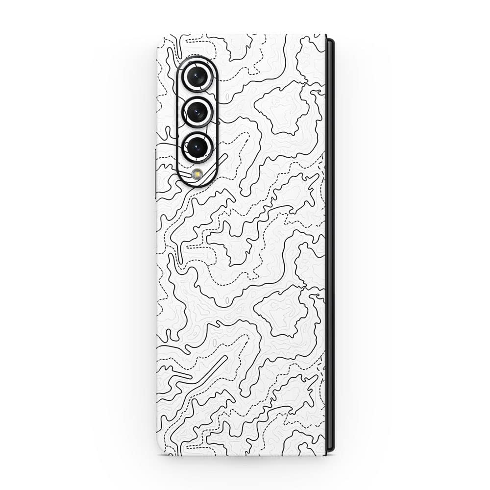 Galaxy z fold 3 carbon contour series wrapitskin