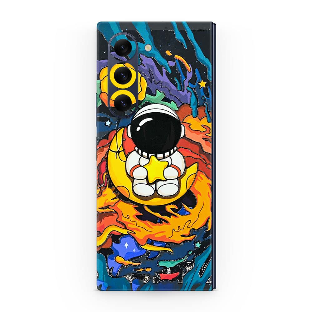 Galaxy z fold 6 astronaut 3d skin wrapitskin