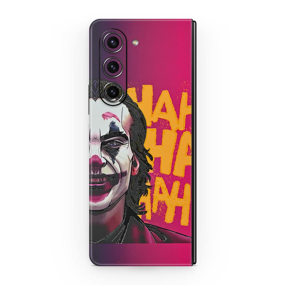 Galaxy z fold 5 joker 3d skin wrapitskin