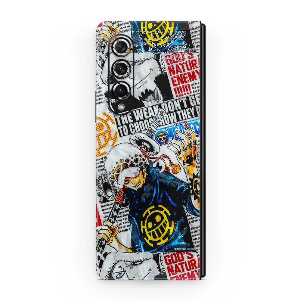 Galaxy z fold 3 d water law 3d skin wrapitskin