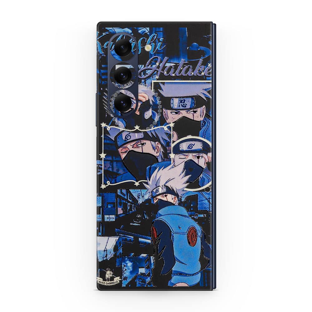Galaxy z fold 6 kakashi hatake 3d skin wrapitskin