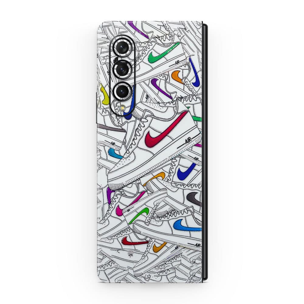 Galaxy z fold 3 nike 3d skin wrapitskin