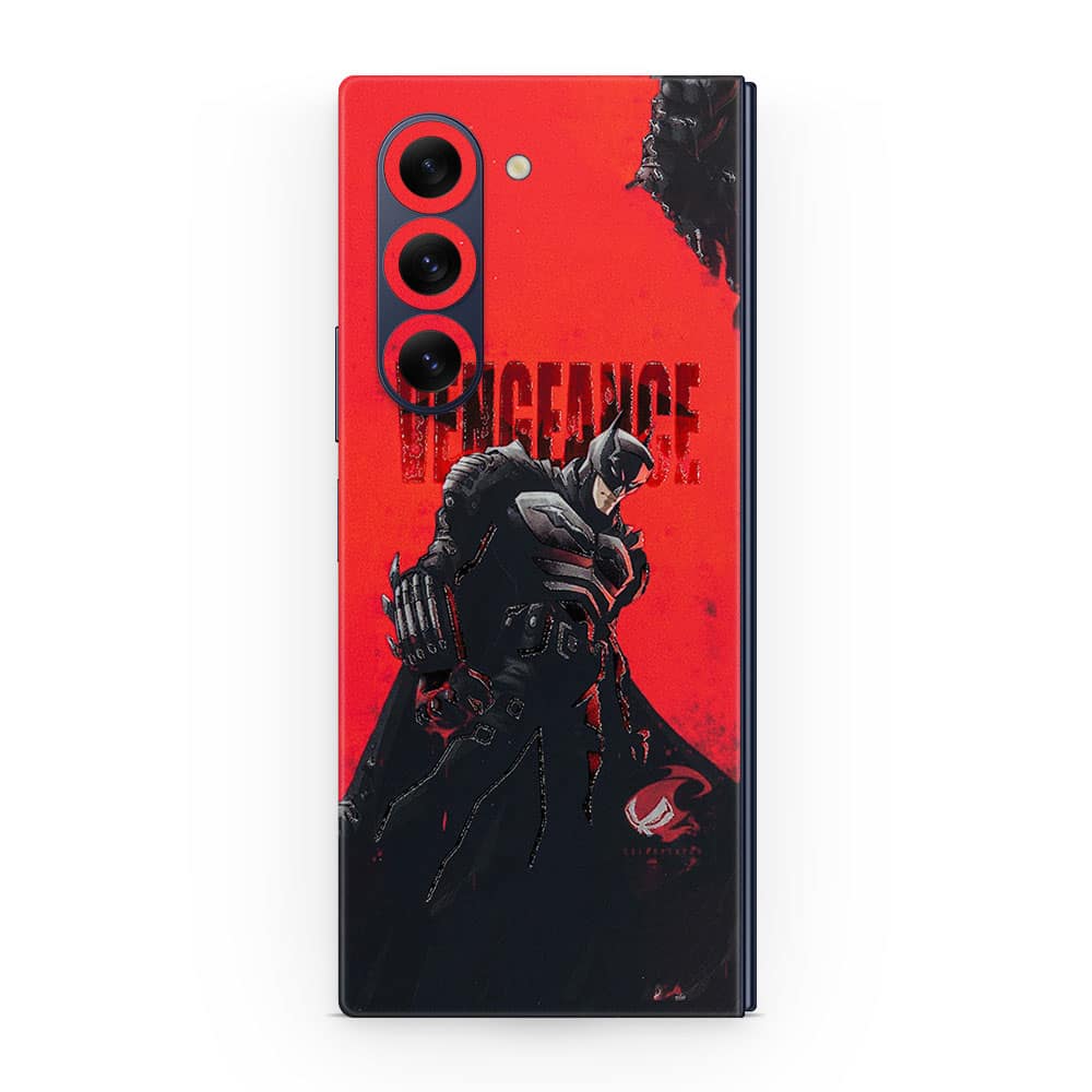 Galaxy z fold 6 batman’s vengeancer 3d skin wrapitskin