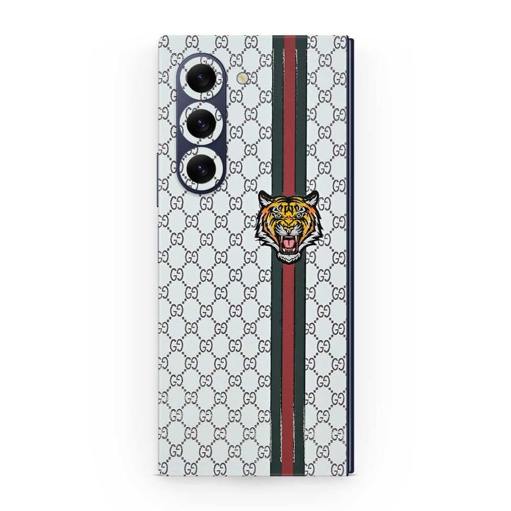 Galaxy z fold 6 gucci tiger 3d skin wrapitskin