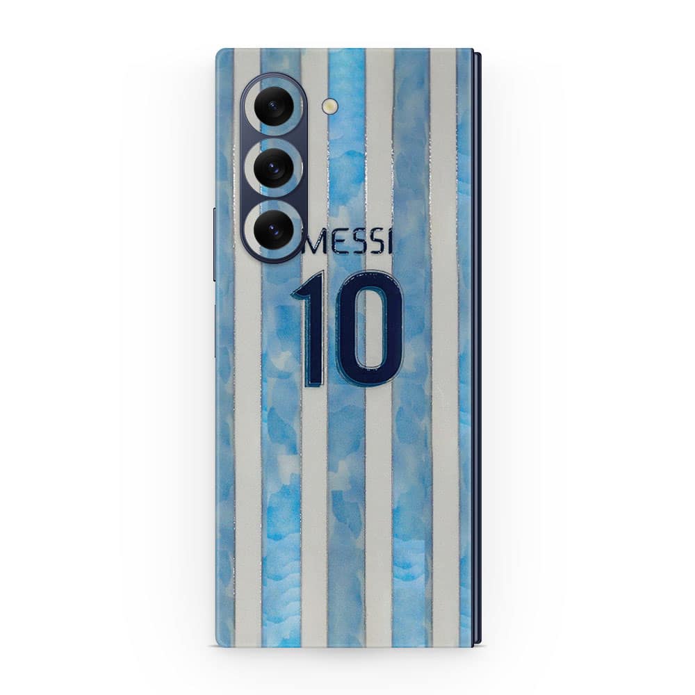Galaxy z fold 6 messi 3d skin wrapitskin