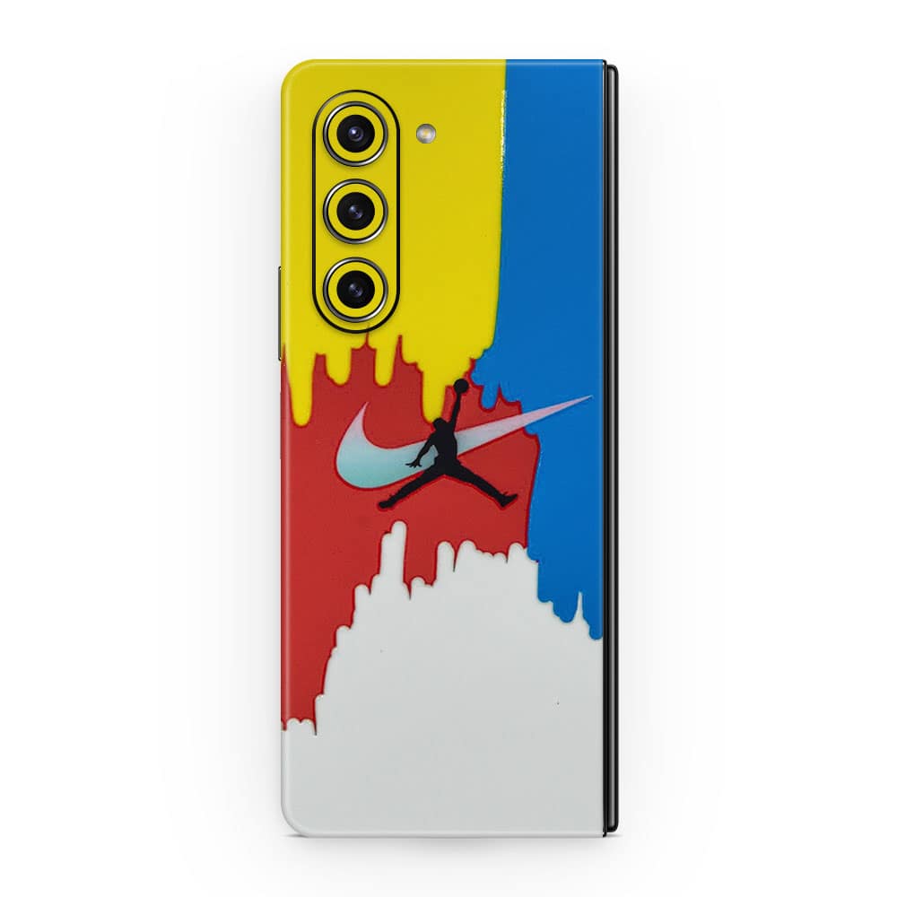 Galaxy z fold 5 nike jordan 3d skin wrapitskin