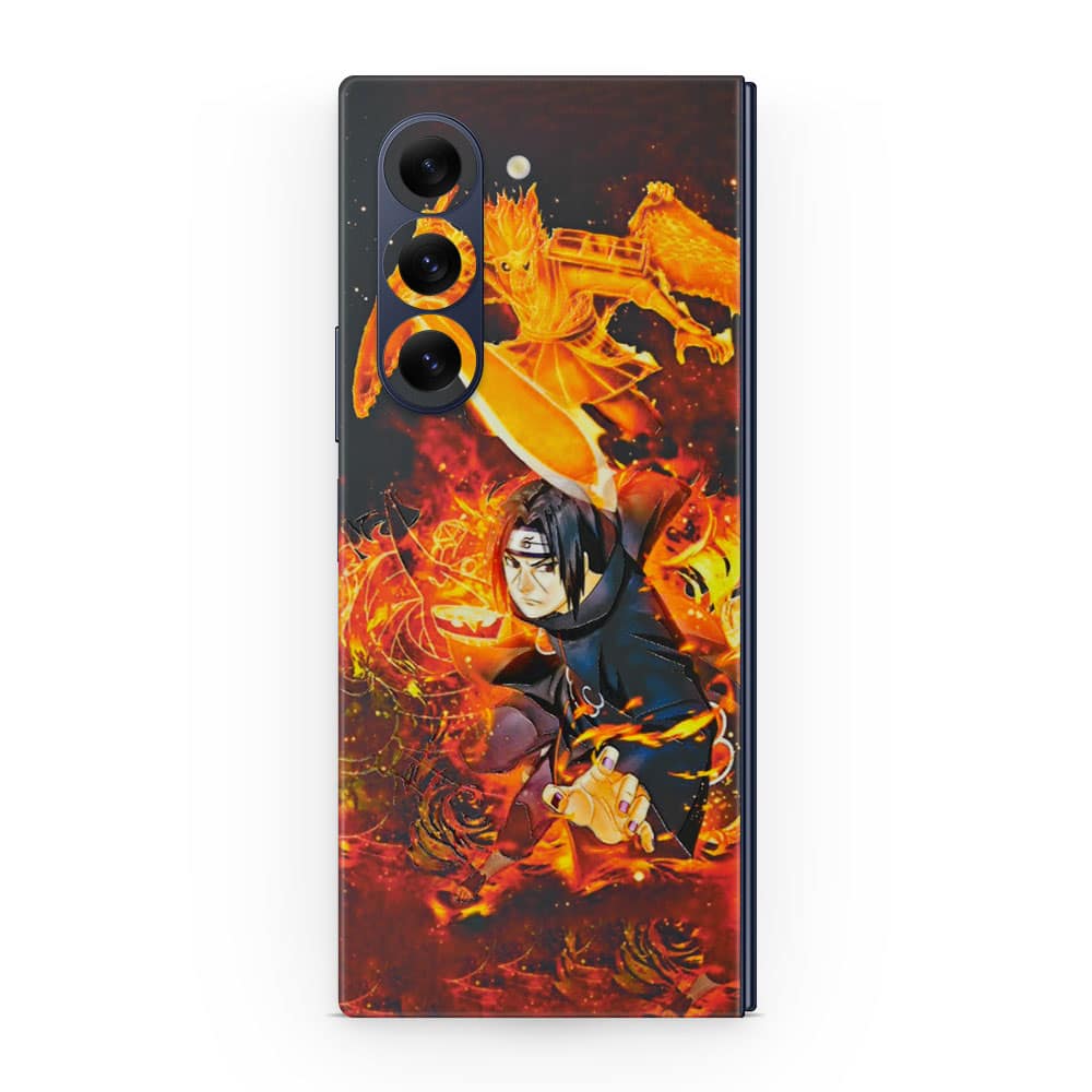 Galaxy z fold 6 itachi 3d skin wrapitskin