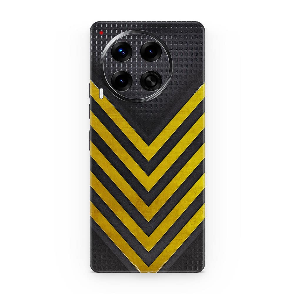 Tecno camon 30 4g arrows yellow 3d skin wrapitskin