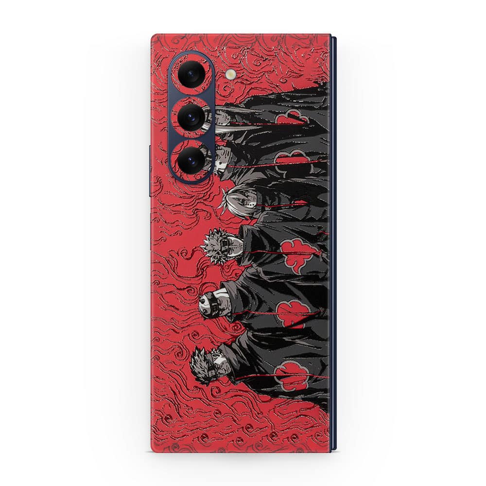 Galaxy z fold 6 shinobi warriors 3d skin wrapitskin