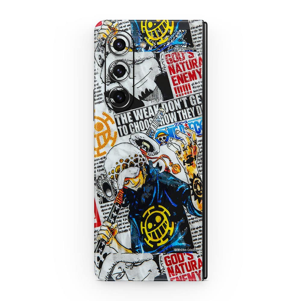 Galaxy z fold 5 d water law 3d skin wrapitskin