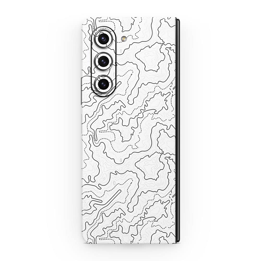 Galaxy z fold 5 carbon contour series wrapitskin