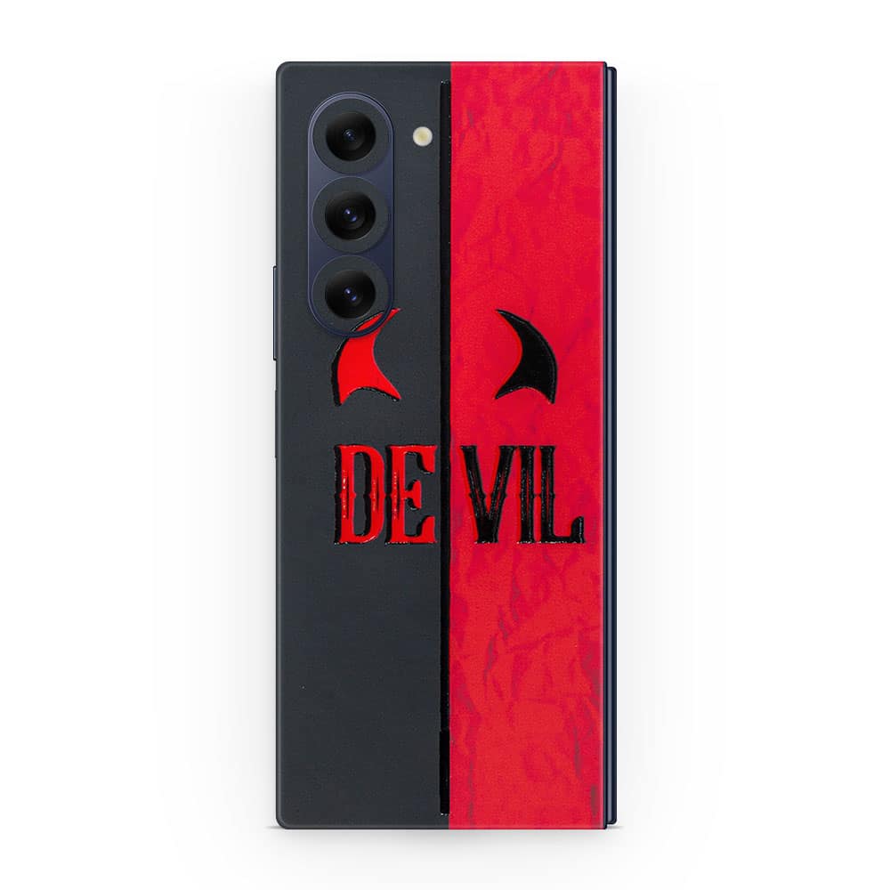 Galaxy z fold 6 devil 3d skin wrapitskin