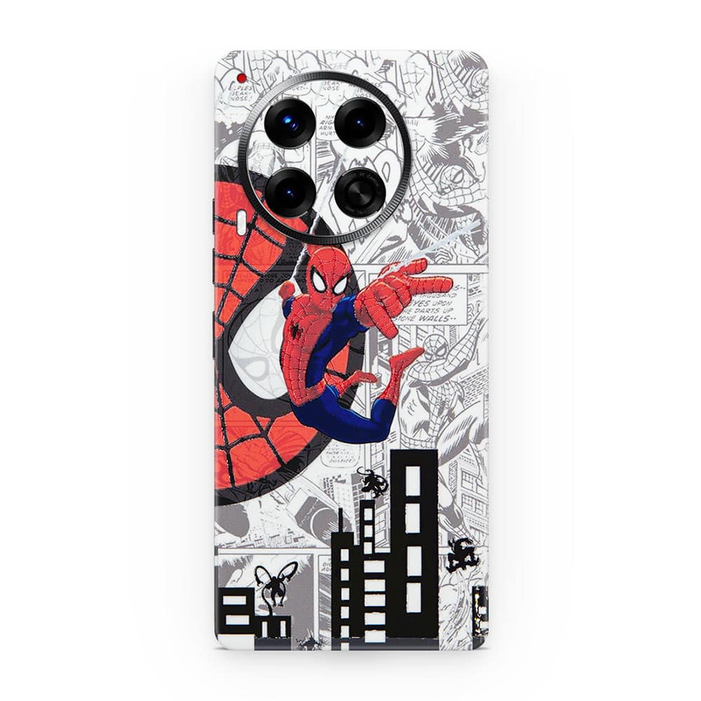 Tecno camon 30 4g spiderman comic 3d skin wrapitskin