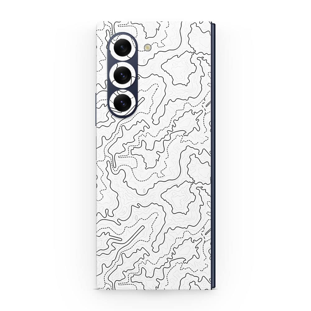 Galaxy z fold 6 carbon contour series wrapitskin