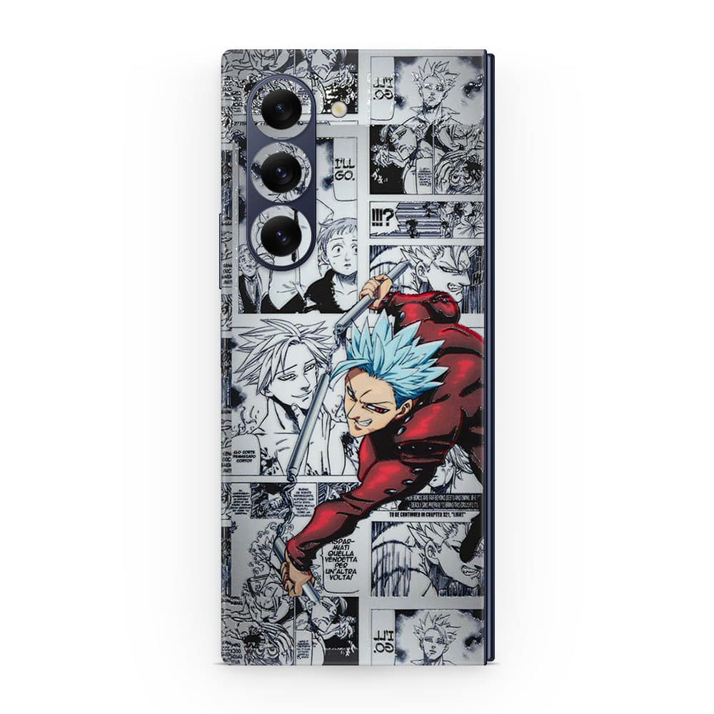Galaxy z fold 6 ban sds 3d skin wrapitskin