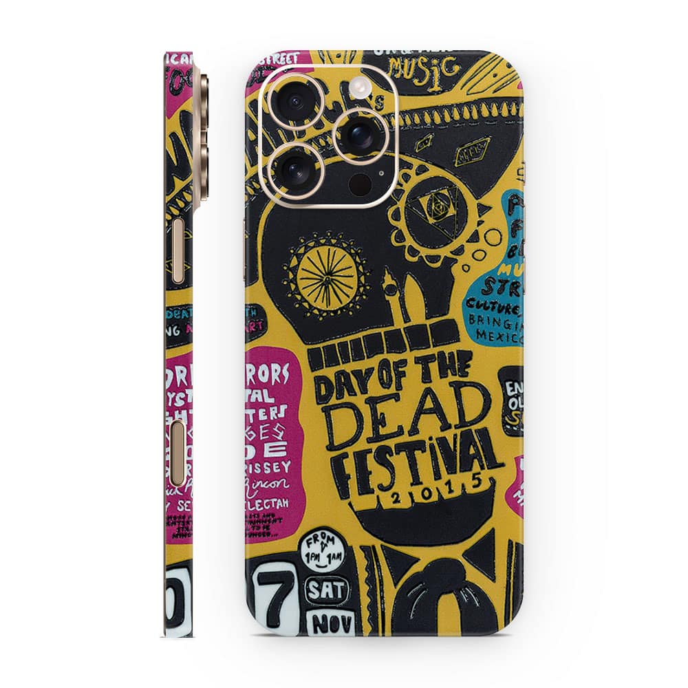 Iphone 16 pro max street festival 3d skin wrapitskin