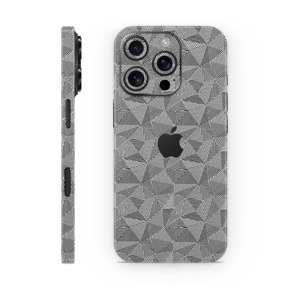 Iphone 16 pro carbon triangle series wrapitskin