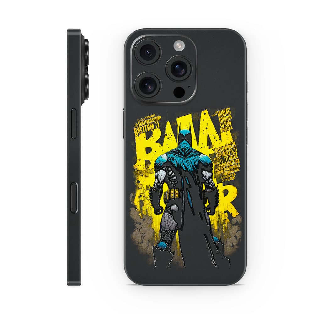 Iphone 16 pro batman 3d skin wrapitskin