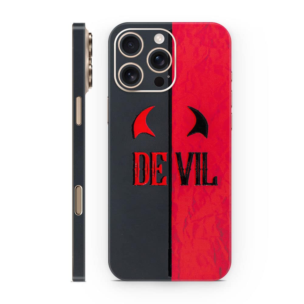 Iphone 16 pro max devil 3d skin wrapitskin