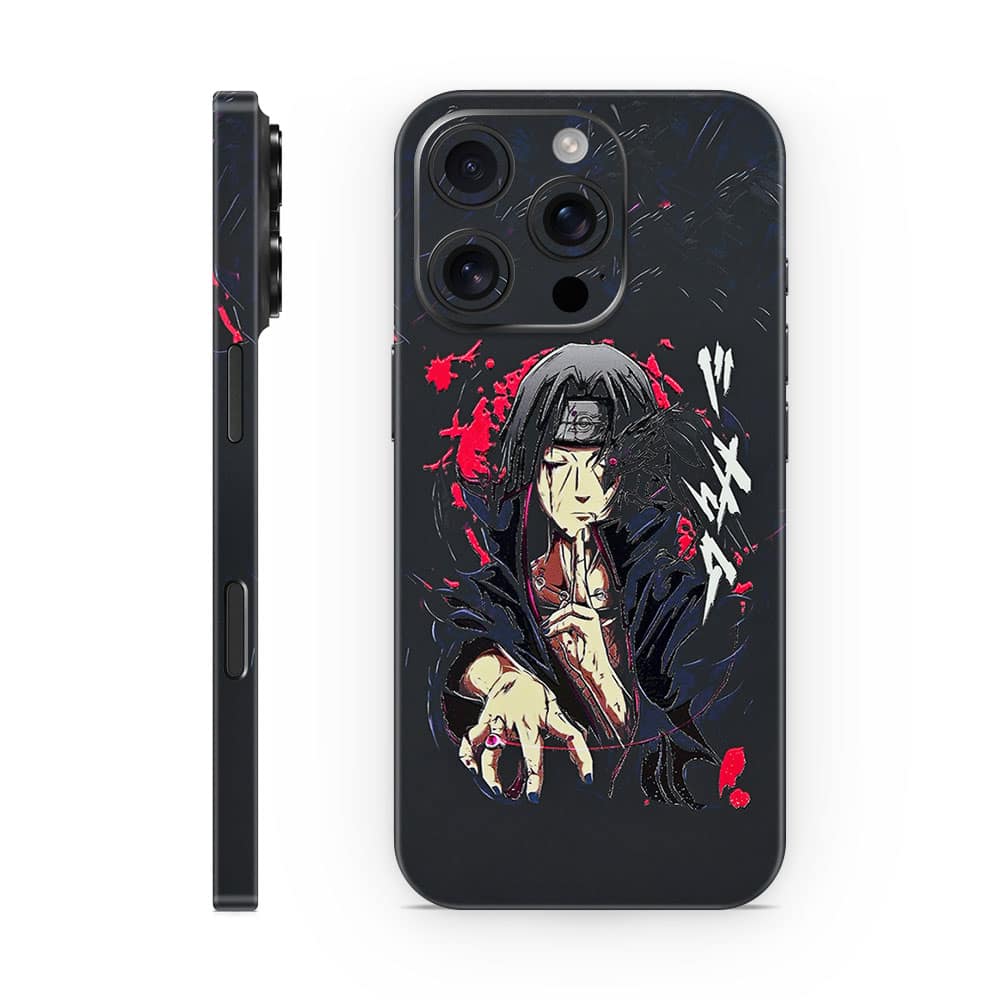 Iphone 16 pro itachi uchiha 3d skin wrapitskin