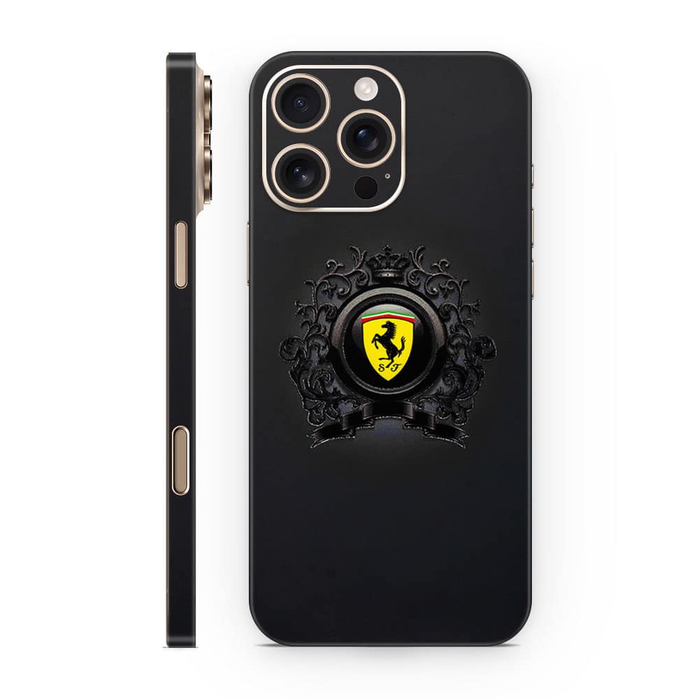 Iphone 16 pro max ferrari 3d skin wrapitskin