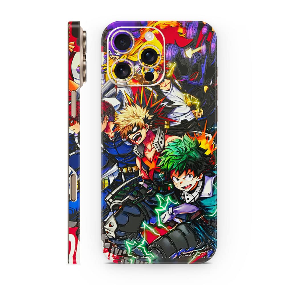 Iphone 16 pro max my hero 3d skin wrapitskin