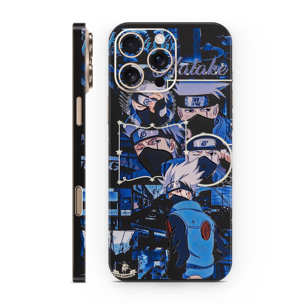 Iphone 16 pro max kakashi hatake 3d skin wrapitskin