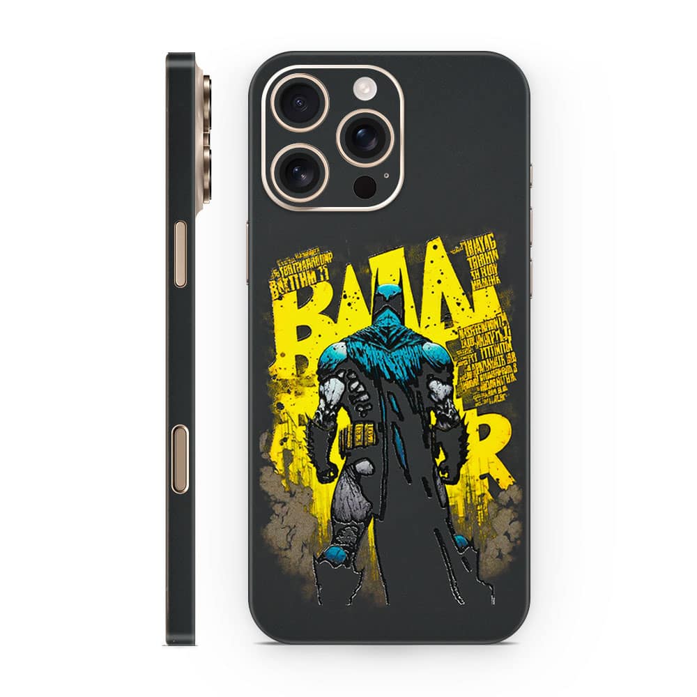 Iphone 16 pro max batman 3d skin wrapitskin