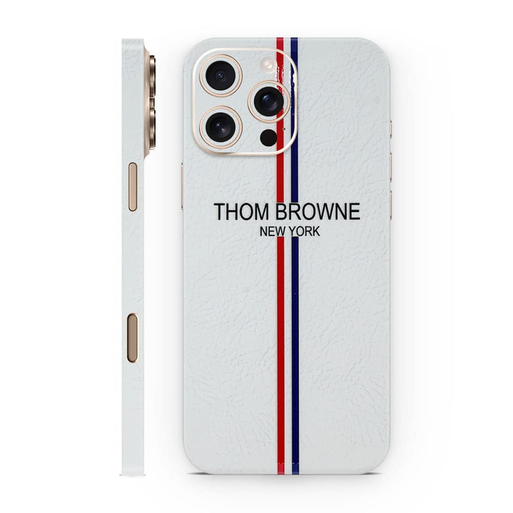 Iphone 16 pro max thom browne 3d skin wrapitskin