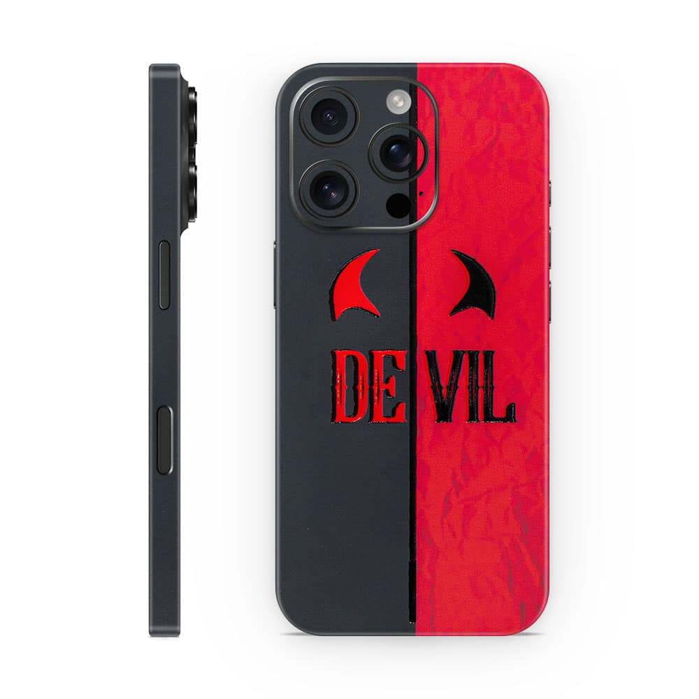 Iphone 16 pro devil 3d skin wrapitskin