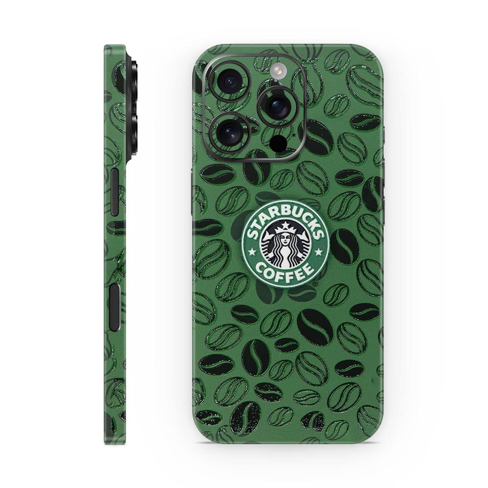 Iphone 16 pro starbucks 3d skin wrapitskin