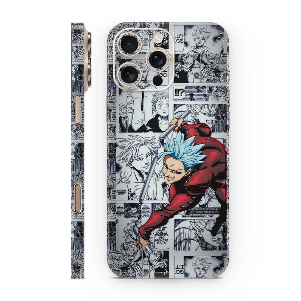 Iphone 16 pro max ban sds 3d skin wrapitskin