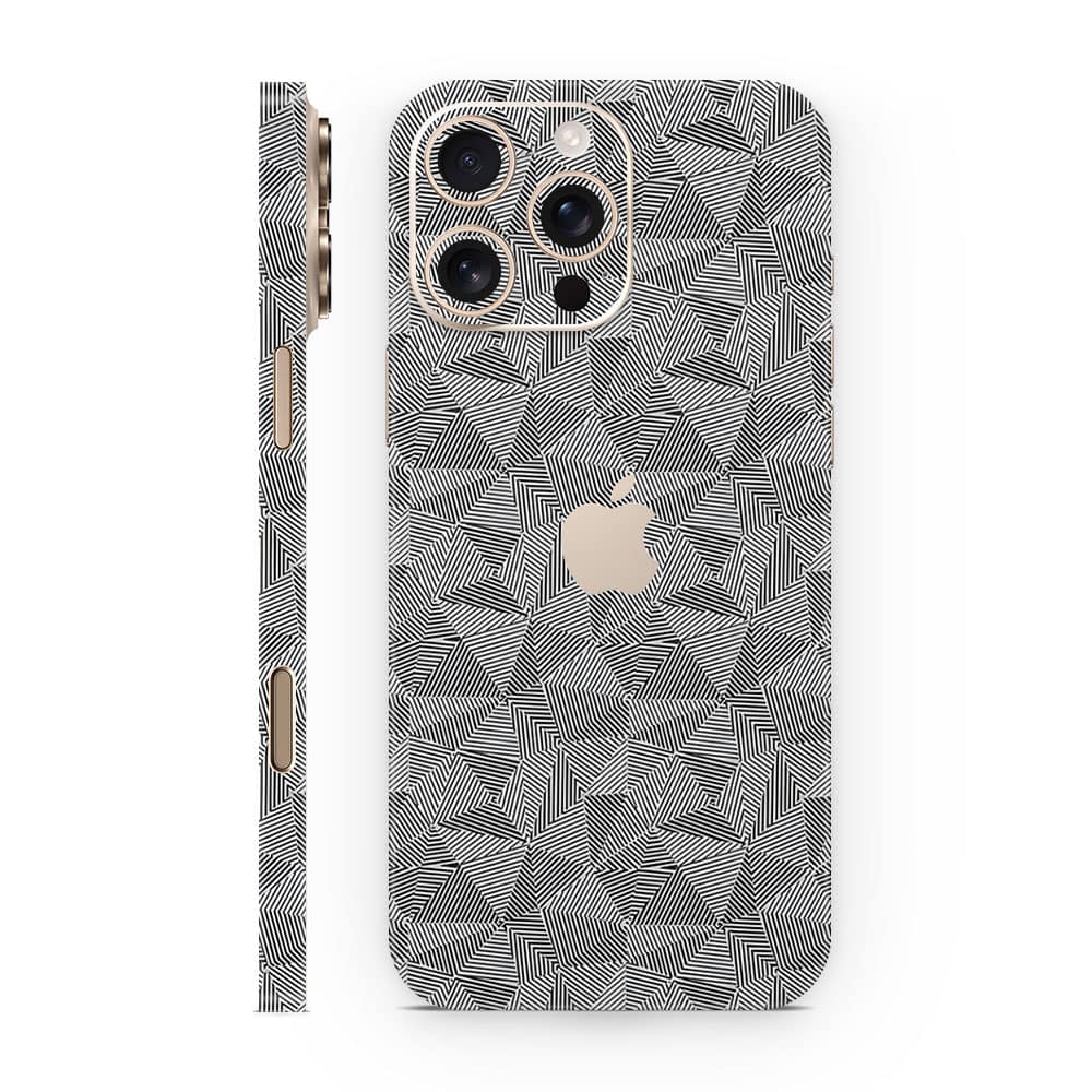 Iphone 16 pro max carbon triangle series wrapitskin