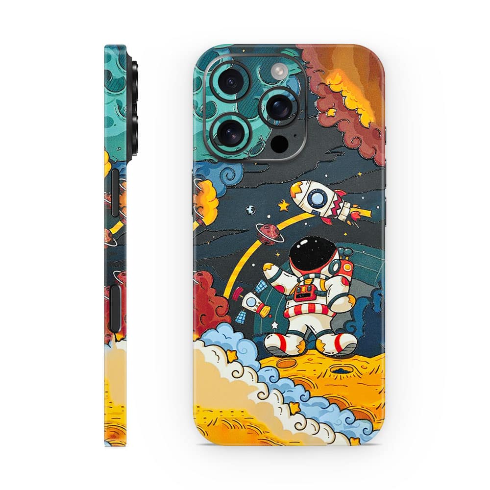 Iphone 16 pro flight planet 3d skin wrapitskin