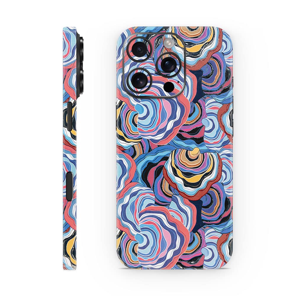 Iphone 16 pro abstract multicolor 3d skin wrapitskin