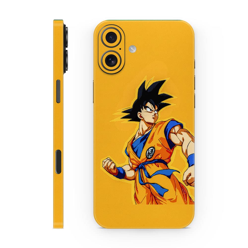 Iphone 16 goku yellow 3d skin wrapitskin