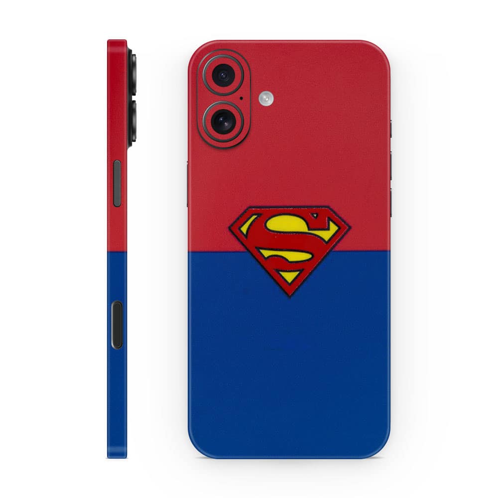 Iphone 16 plus superman 3d skin wrapitskin